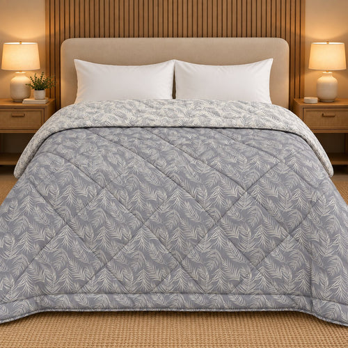 Lavender Fern Dohra Reversible Comforter
