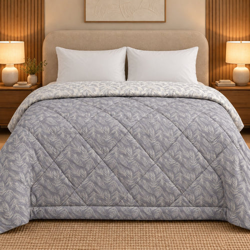 Lavender Fern Dohra Reversible Comforter